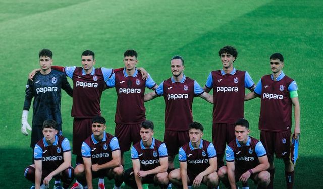 Trabzonspor U19, Gençlik Ligi'nde 2. oldu
