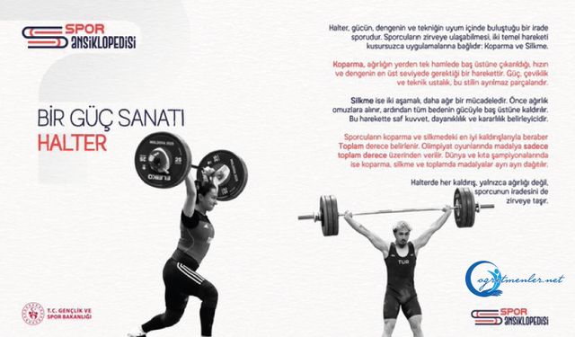 Halter; Sadece kuvvet değil, aynı zamanda denge, zihin ve azim işidir.