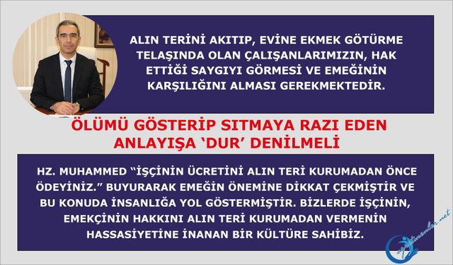 Artık kamu çalışanları kendilerine ölümü gösterip sıtmaya razı eden anlayışa ‘dur’ demelidir