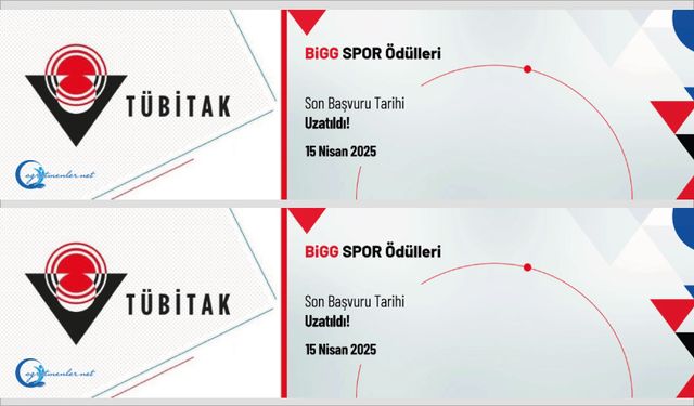 “BİGG SPOR Ödülleri” Başlıklı Yarışmanın Başvuru Son Tarihi Uzatıldı