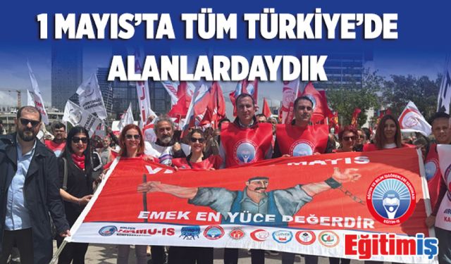 Sömürüye karşı iş, ekmek ve özgürlük; sömürgeciliğe karşı bağımsızlık bayrağını dalgalandırdık