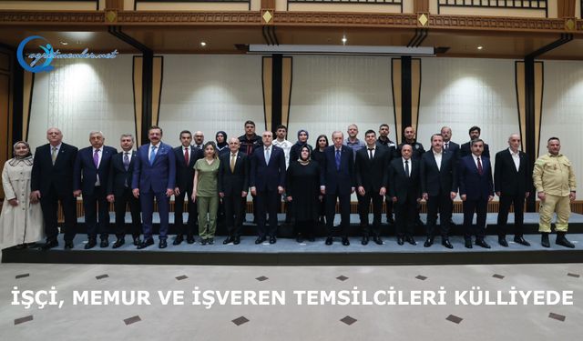 İşçi, memur ve işveren temsilcileri Külliyede
