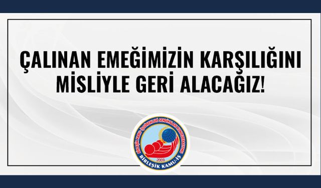 TÜİK’e Çağrımızdır: Bilimsel ve Bağımsız Olun!