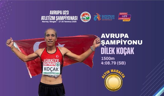 Dilek Koçak Avrupa Şampiyonu!