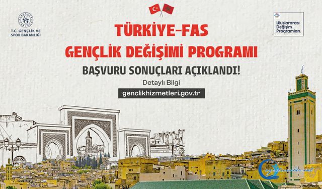 Türkiye–Fas Gençlik Değişimi Programı Başvuru Sonuçları Açıklandı