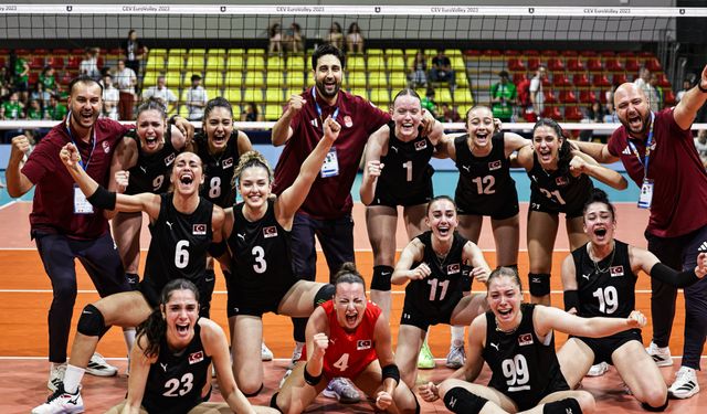 Kız Voleybol Milli Takımımız şampiyon oldu.