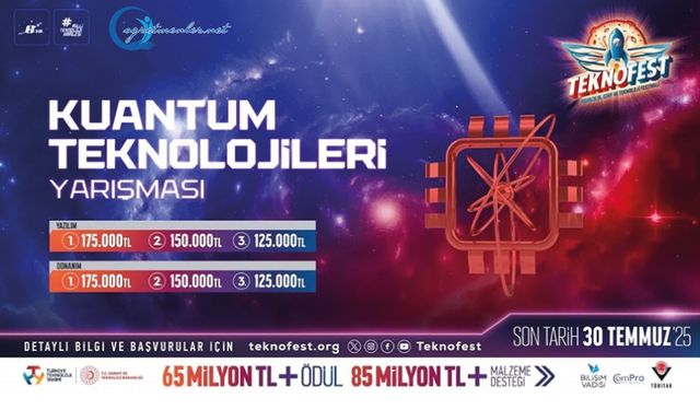 TEKNOFEST Kuantum Teknolojileri Yarışması Başlıyor!