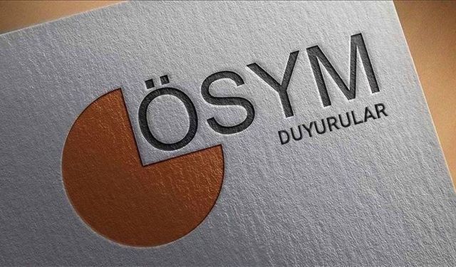 ÖSYM Sözleşmeli Bilişim Personeli Giriş Sınavı: Başvuruların Alınması