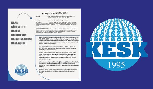 Kamu Görevlileri Hakem Kurulu’nun Kararına Karşı Dava Açtık!