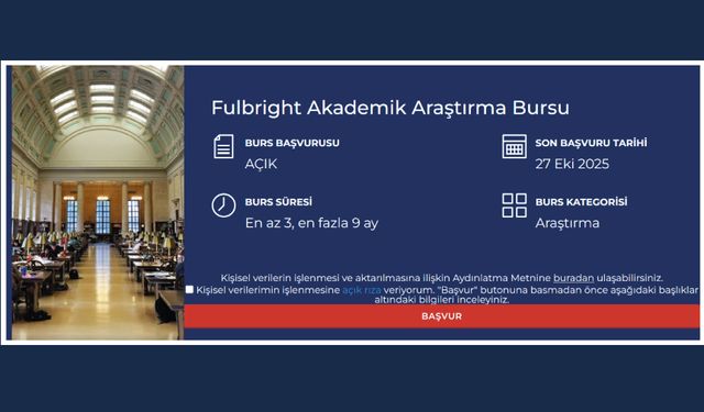 Fulbright Akademik Araştırma Bursu