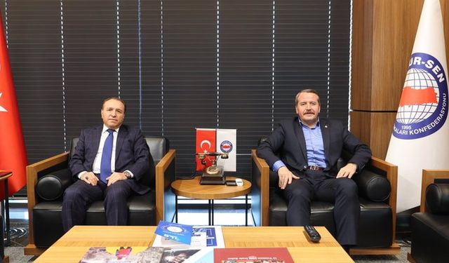 Afyon Kocatepe Üniversitesi Rektörü Prof. Dr. Mehmet Karakaş ziyareti