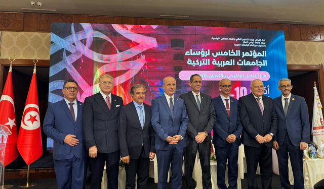 5. Türk-Arap Üniversite Rektörleri Kongresi Tunus’ta Yapıldı
