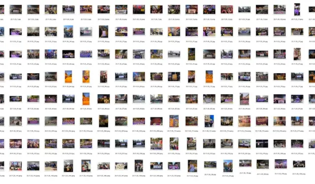 25 Kasım'da Alanlardaydık! Şiddetsiz, Eşit, Özgür Bir Yaşam İçin Mücadelede Kararlıyız!