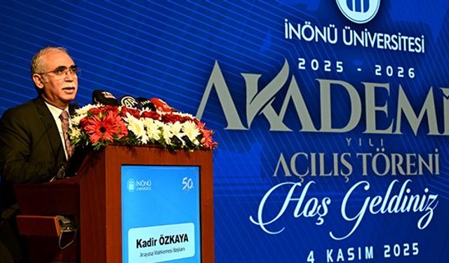 İnönü Üniversitesi 2025-2026 Akademik Yılı Açılış Töreni
