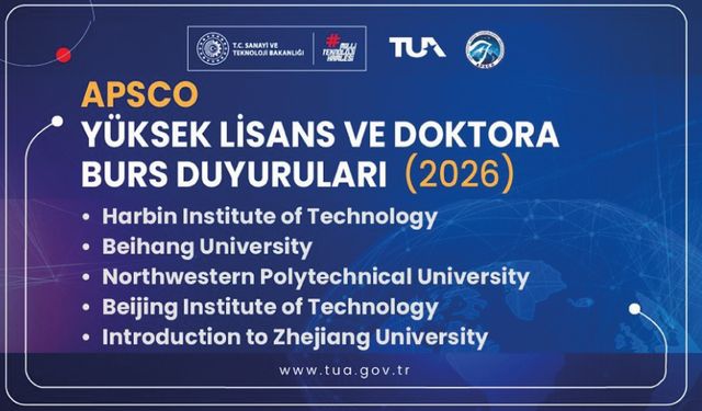 APSCO’nun 2026 Lisansüstü Burs Programı