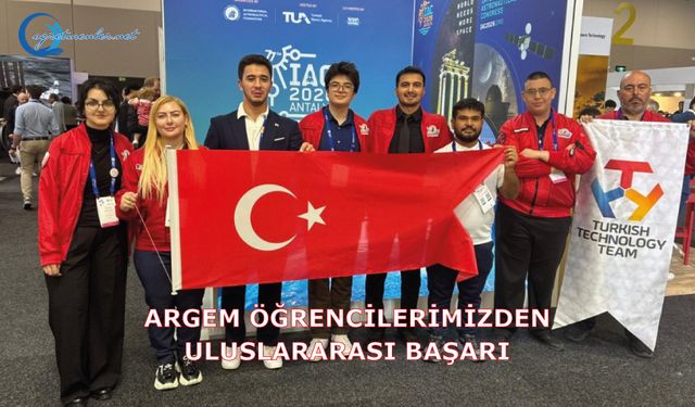 Argem Öğrencilerimiz Abdurrahman Demir Can ve Zehra Kadumi'den büyük başarı