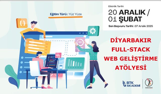 Diyarbakır Full-Stack Web Geliştirme Atölyesi