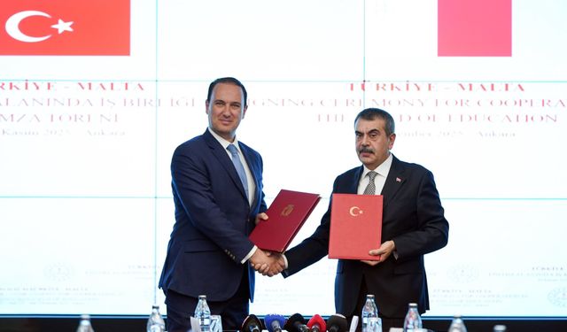 Türkiye ile Malta arasında eğitim alanında iş birliğine ilişkin mutabakat zaptı
