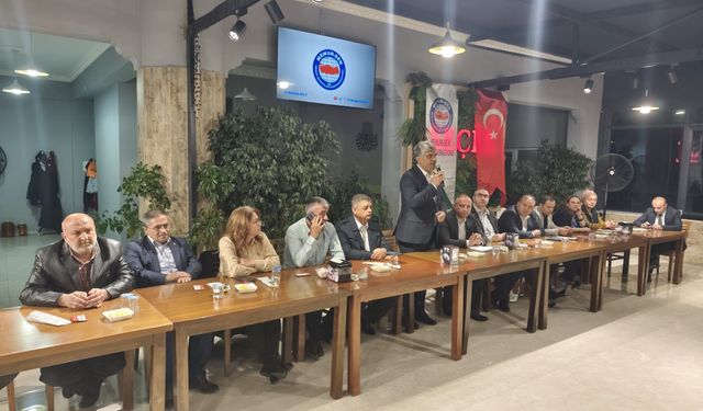 Hamza Öksüz, Isparta’da Teşkilatla Buluştu