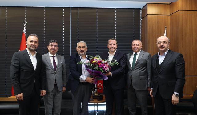 Erdemli Yöneticiler Akademisi (EYAD) heyeti ziyareti