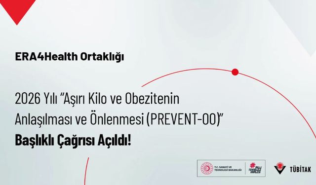 ERA4Health Ortaklığı 2026 Yılı “Aşırı Kilo ve Obezitenin Anlaşılması ve Önlenmesi (PREVENT-OO)” Başlıklı Çağrısı Açıldı
