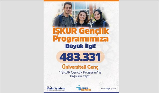 Gençlerimizden İŞKUR Gençlik’e Yoğun İlgi
