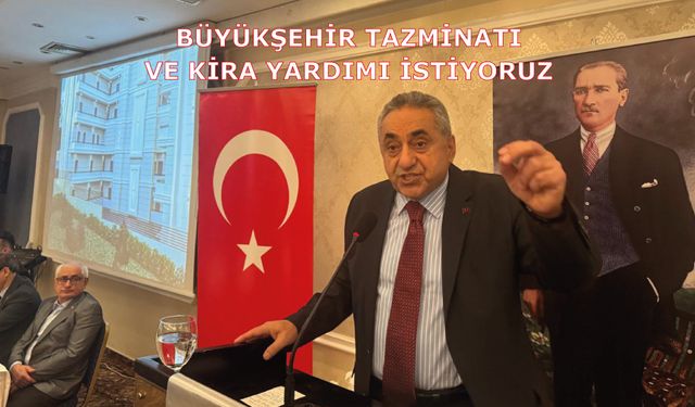 Büyükşehir Tazminatı Ve Kira Yardımı İstiyoruz