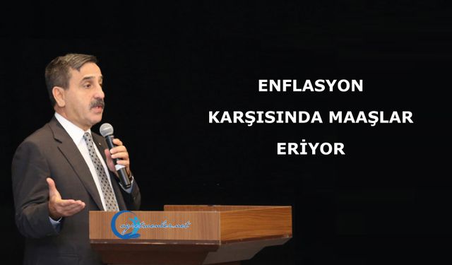 Enflasyon farkı, oluştuğu anda maaşlara gecikmeksizin yansıtılmalıdır.