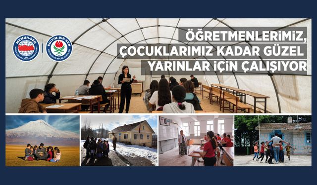 Öğretmenlerimiz, Çocuklarımız Kadar Güzel Yarınlar İçin Çalışıyor