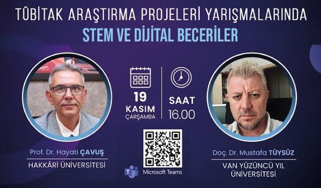 Tübitak Araştırma projeleri Yarışmalarında Stem ve Dijital Beceriler
