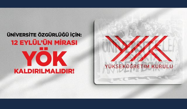 Üniversite Özgürlüğü İçin: 12 Eylül’ün Mirası Yök Kaldırılmalıdır!