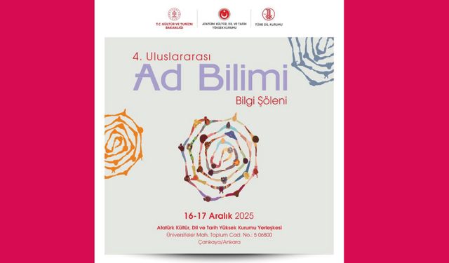 4. Uluslararası Ad Bilimi Bilgi Şöleni