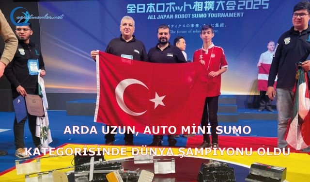 Lise Öğrencisinden Robot Yarışmasında Dünya Şampiyonluğu
