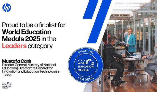Mustafa Canlı, 2025 World Education Medals’ta finalist oldu
