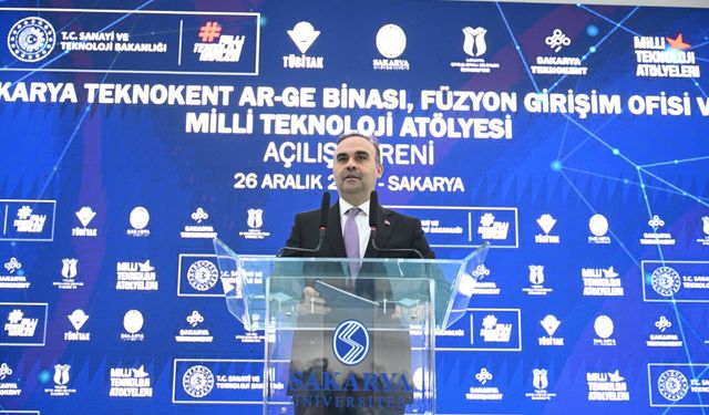 Sakarya Teknokent Milli Teknoloji Atölyeleri ve Yüksek Okul Açılış Töreni