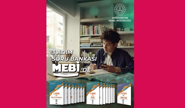 3 Adım Soru Bankası MEBİ’de!