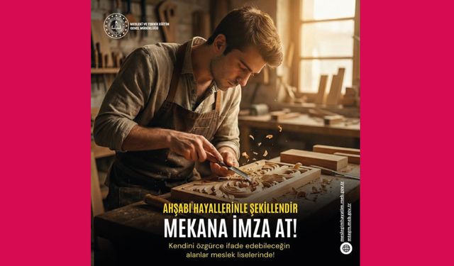 Her talaş zerresi, bir ustalığın; her çizgi, bir hayalin hayat bulmuş hâlidir