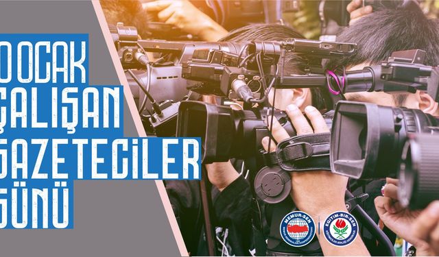 Doğru ve güvenilir bilgi, tarafsız haber için çalışan gazetecilerin gününü kutluyoruz.