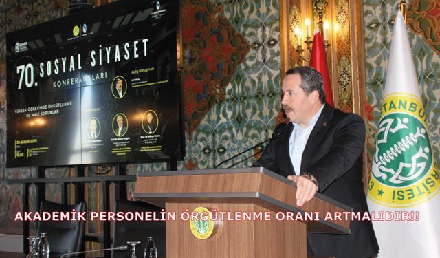 Akademik Personelin Örgütlenme Oranı Artmalıdır!!