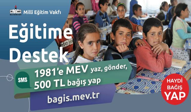 Eğitime Destek, Geleceğe Yatırım