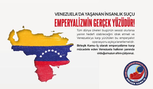 Venezuela'da Yaşanan İnsanlık Suçu Emperyalizmin Gerçek Yüzüdür