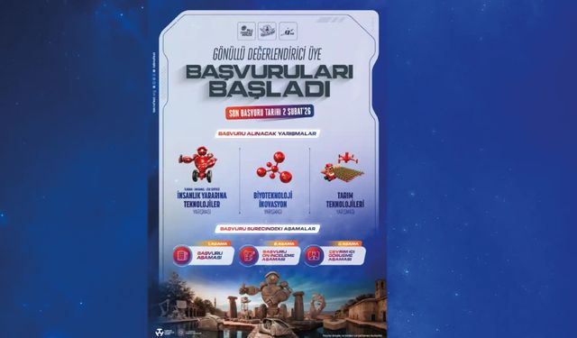 TEKNOFEST 2026 Gönüllü Değerlendirici Üye Başvuruları Başladı!