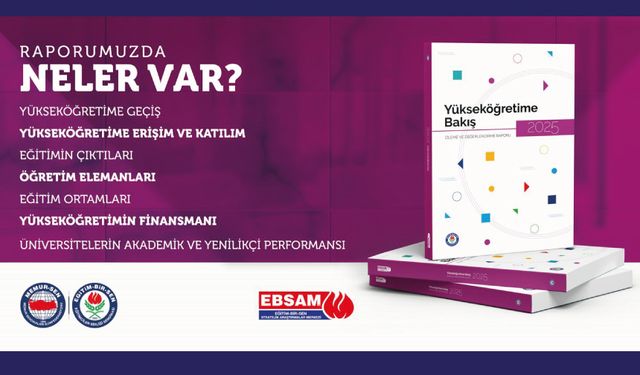 Yükseköğretime Bakış 2025: İzleme ve Değerlendirme Raporu Yayında
