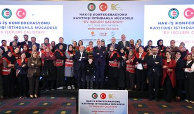 Kayıt Dışı İstihdamla Mücadele Ev İşçileri Çalıştayı