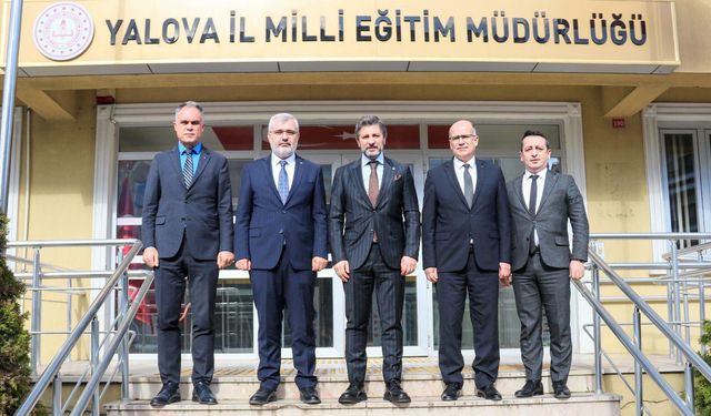 Yalova İl Millî Eğitim Müdürlüğü ziyareti