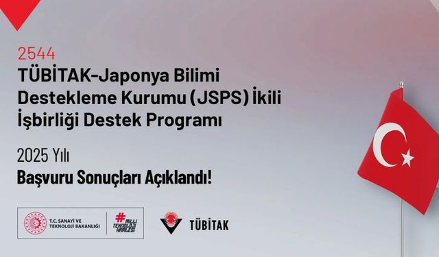 Japonya Bilimi Destekleme Kurumu (JSPS) İkili İşbirliği Destek Programı 2025 Yılı Başvuru Sonuçları Açıklandı!
