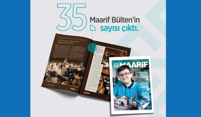 Maarif Bülten'in 35. sayısı