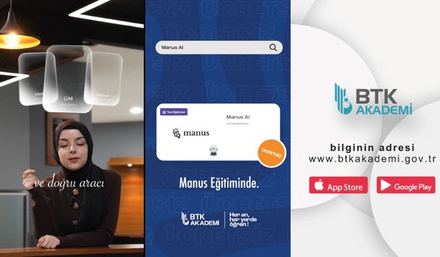 Manus şimdi BTK Akademi’de yayında!