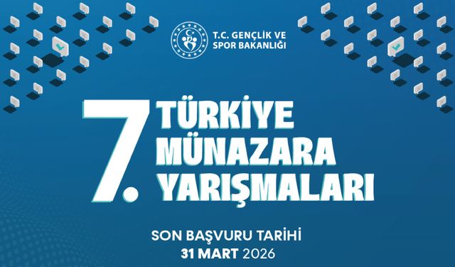 7. Türkiye Münazara Yarışmaları Başvuruları Başlıyor