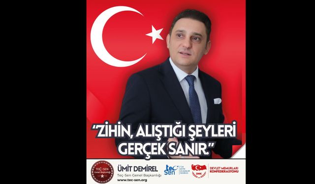 Zihin, alıştığı şeyleri gerçek sanır! İnsanca Yaşam Hakkı Mücadelesi, Gerçeği sorgulamakla başlar!